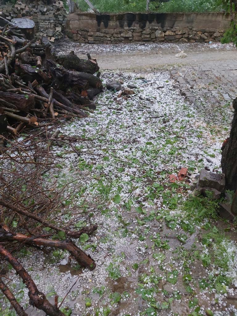 Aydın’a Dolu Yağdı (2)