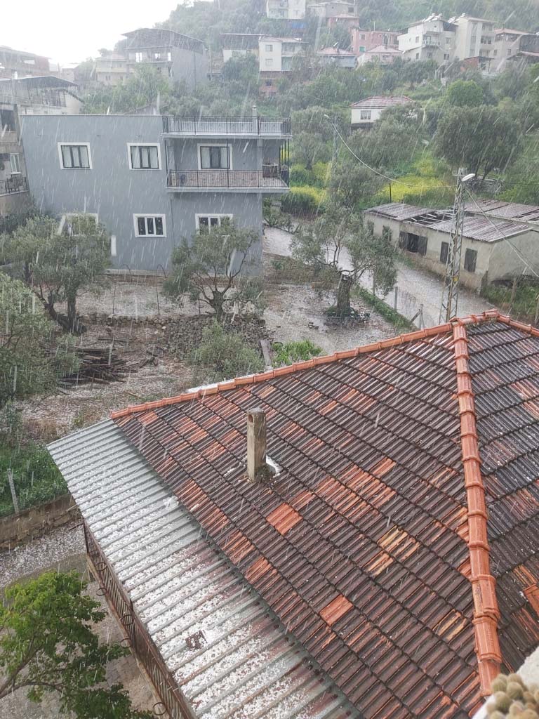 Aydın’a Dolu Yağdı (5)