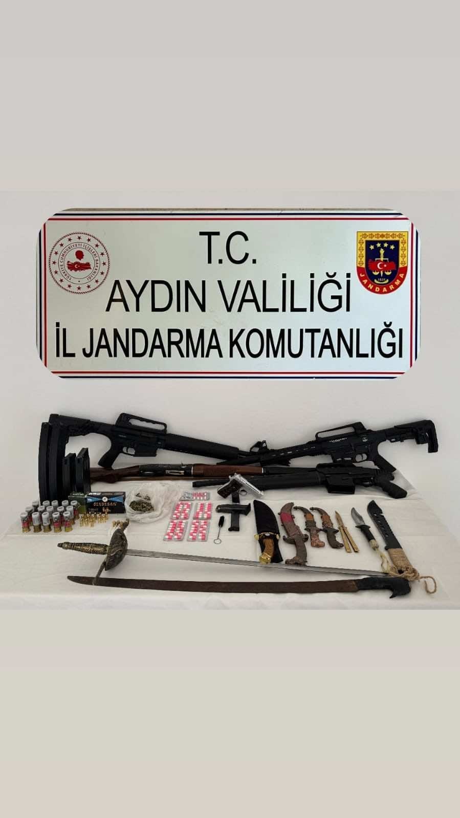 Aydın’da Silah Kaçakçılarına Operasyon (2)