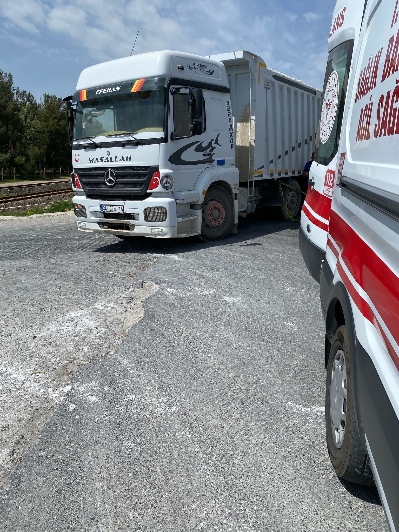 Denizli’de Feci Kaza.. Minibüs Şoförü Olay Yerinde Hayatını Kaybetti (4)