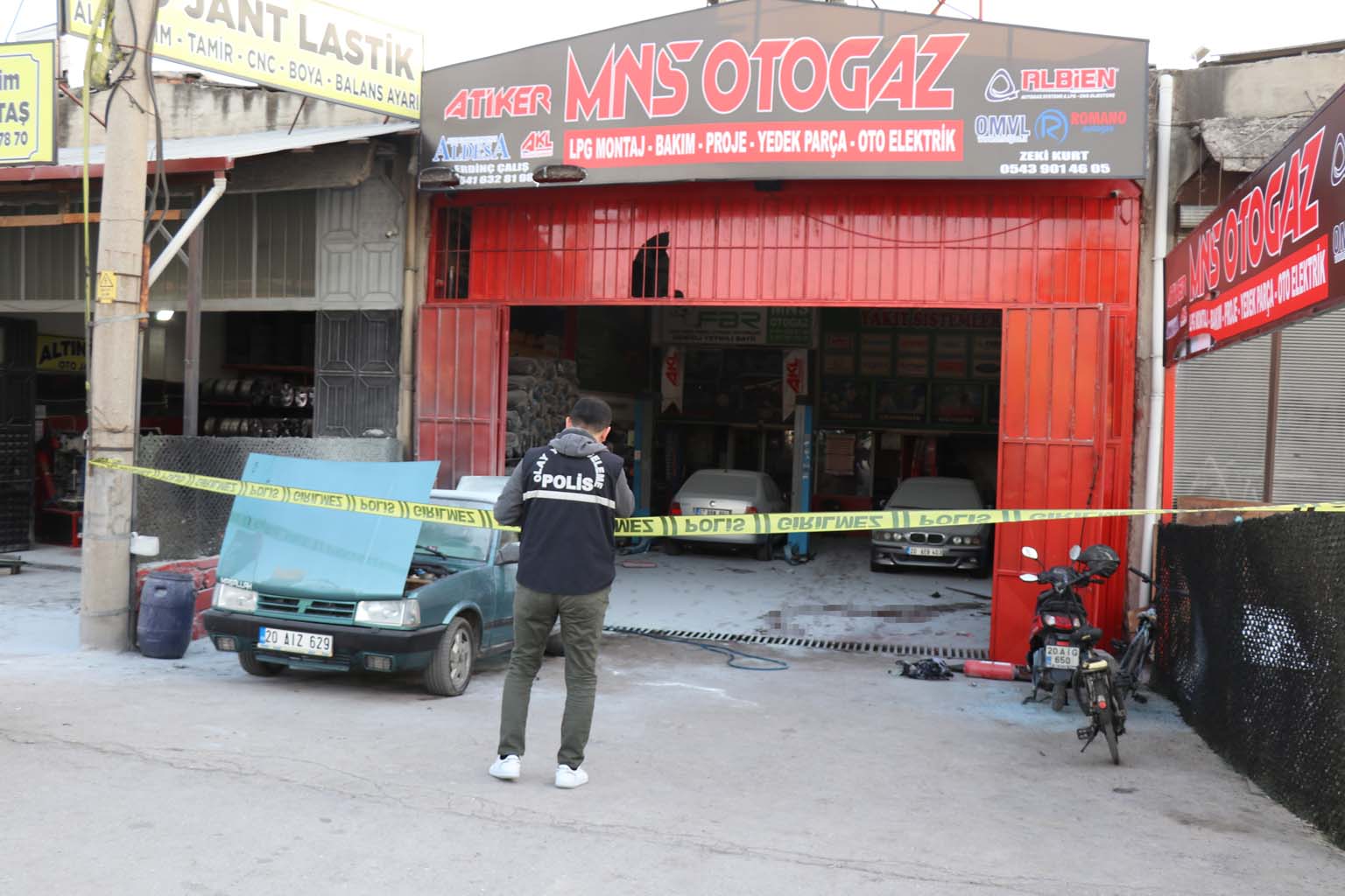 Denizli’de Lpg Istasyonunda Patlama (11)