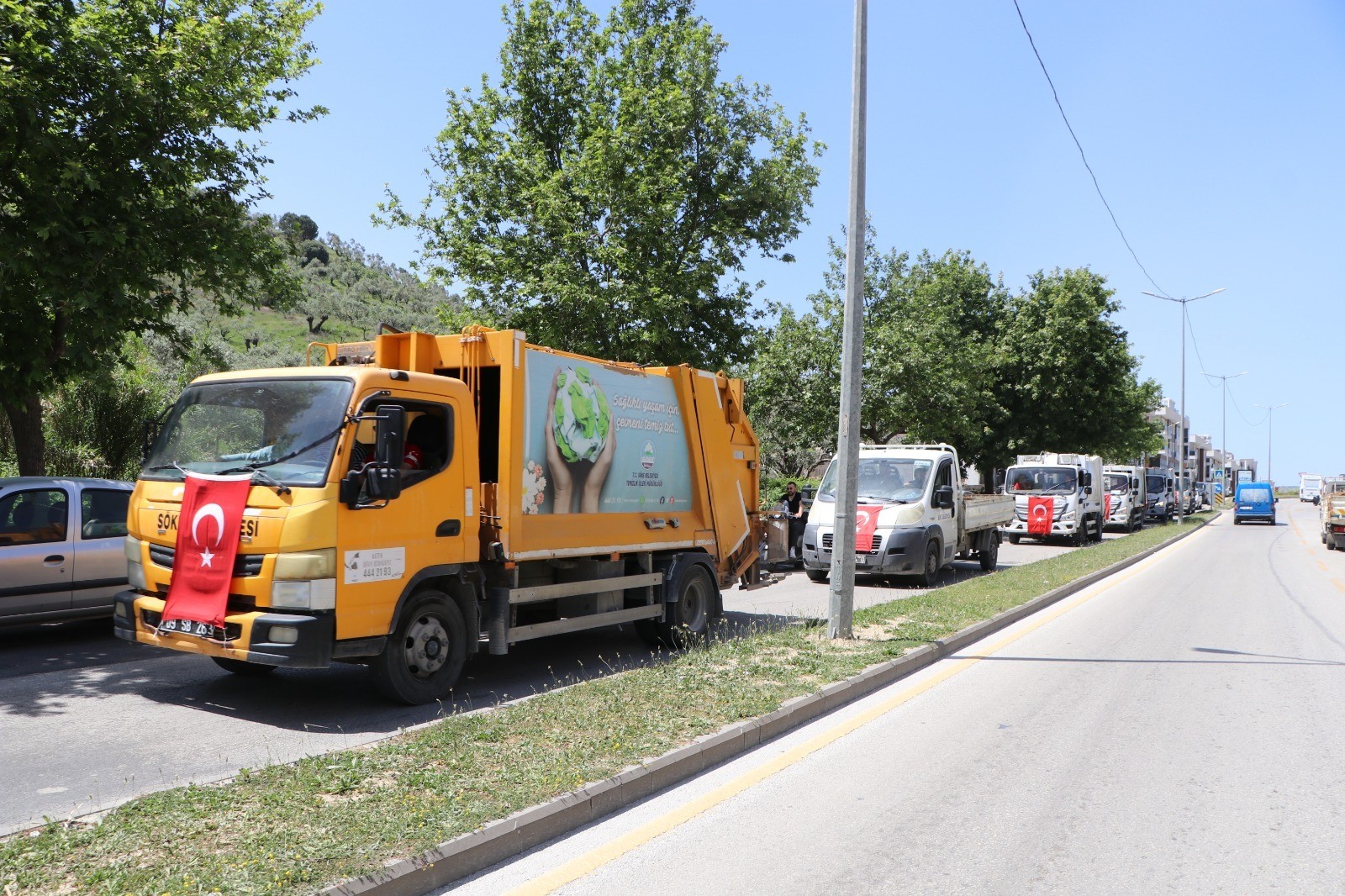Aydın Söke’de Hayatını Kaybeden Belediye Işçisine Gözyaşlarıyla Veda (3)
