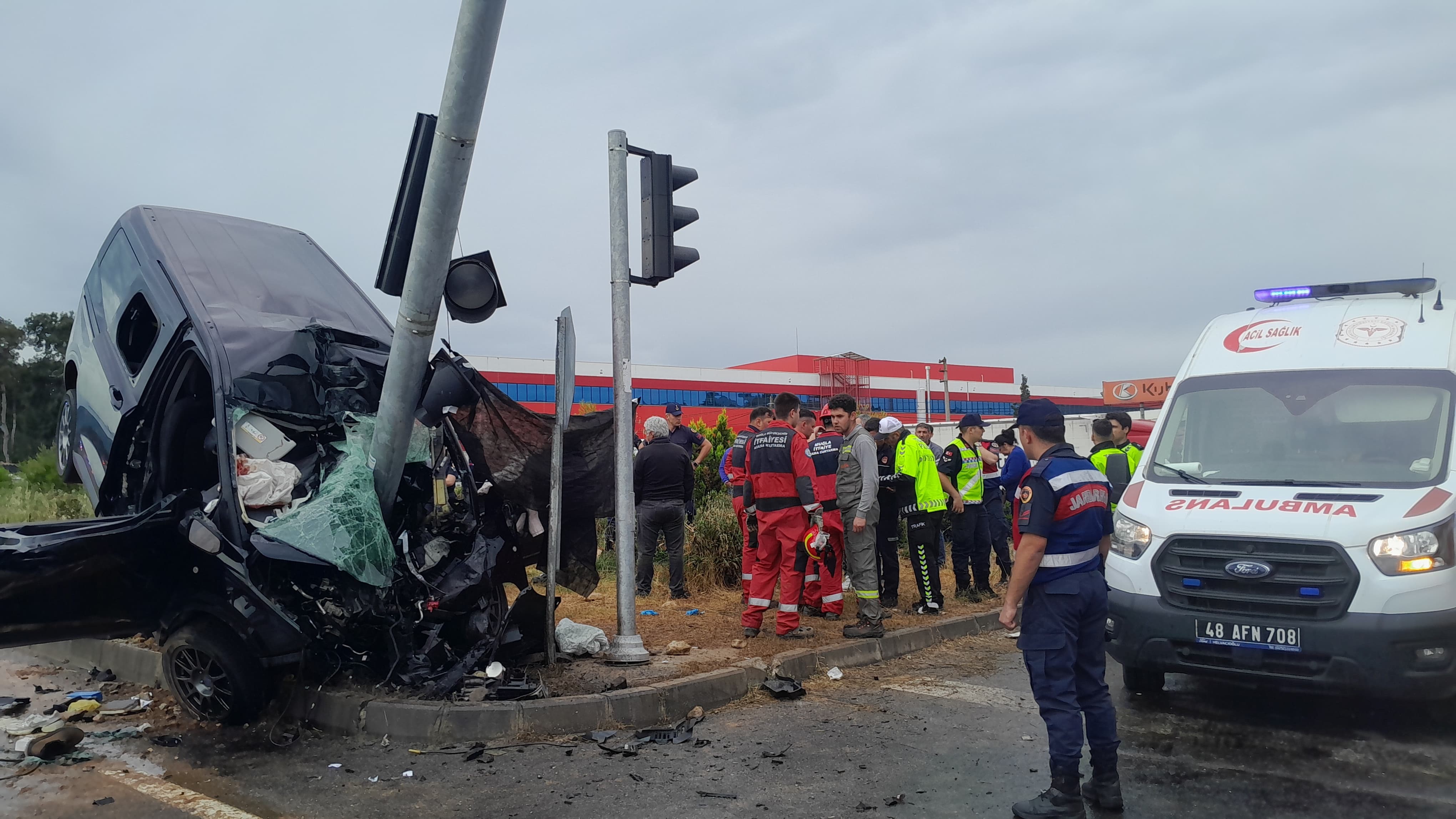 Aydın Yolunda Korkunç Kaza (3)