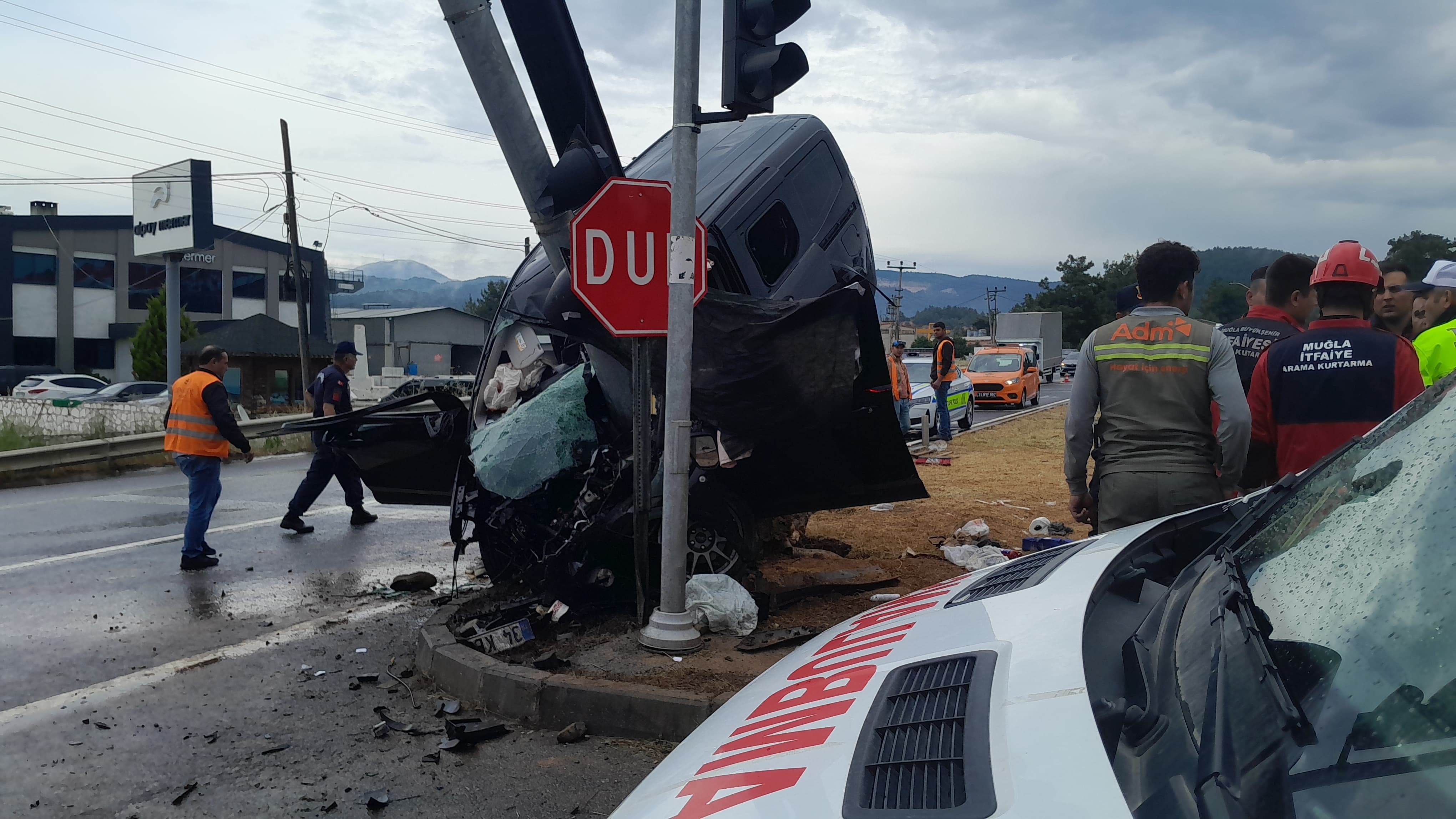 Aydın Yolunda Korkunç Kaza (5)