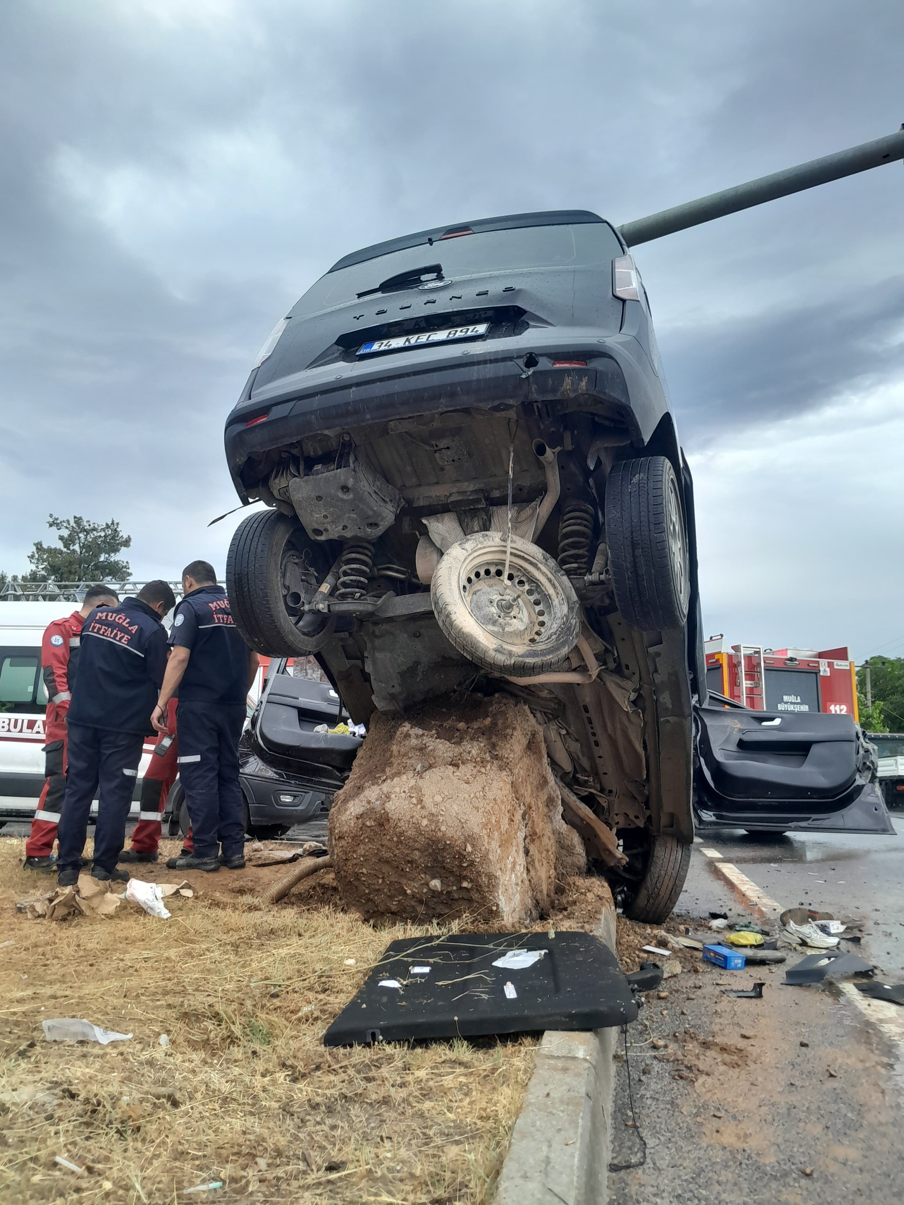 Aydın Yolunda Korkunç Kaza (6)