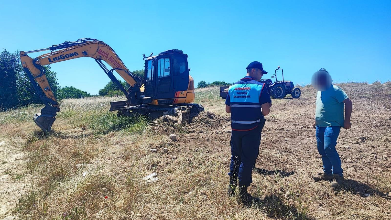 Aydın’da 3 Kişi Arazide Yakalandı