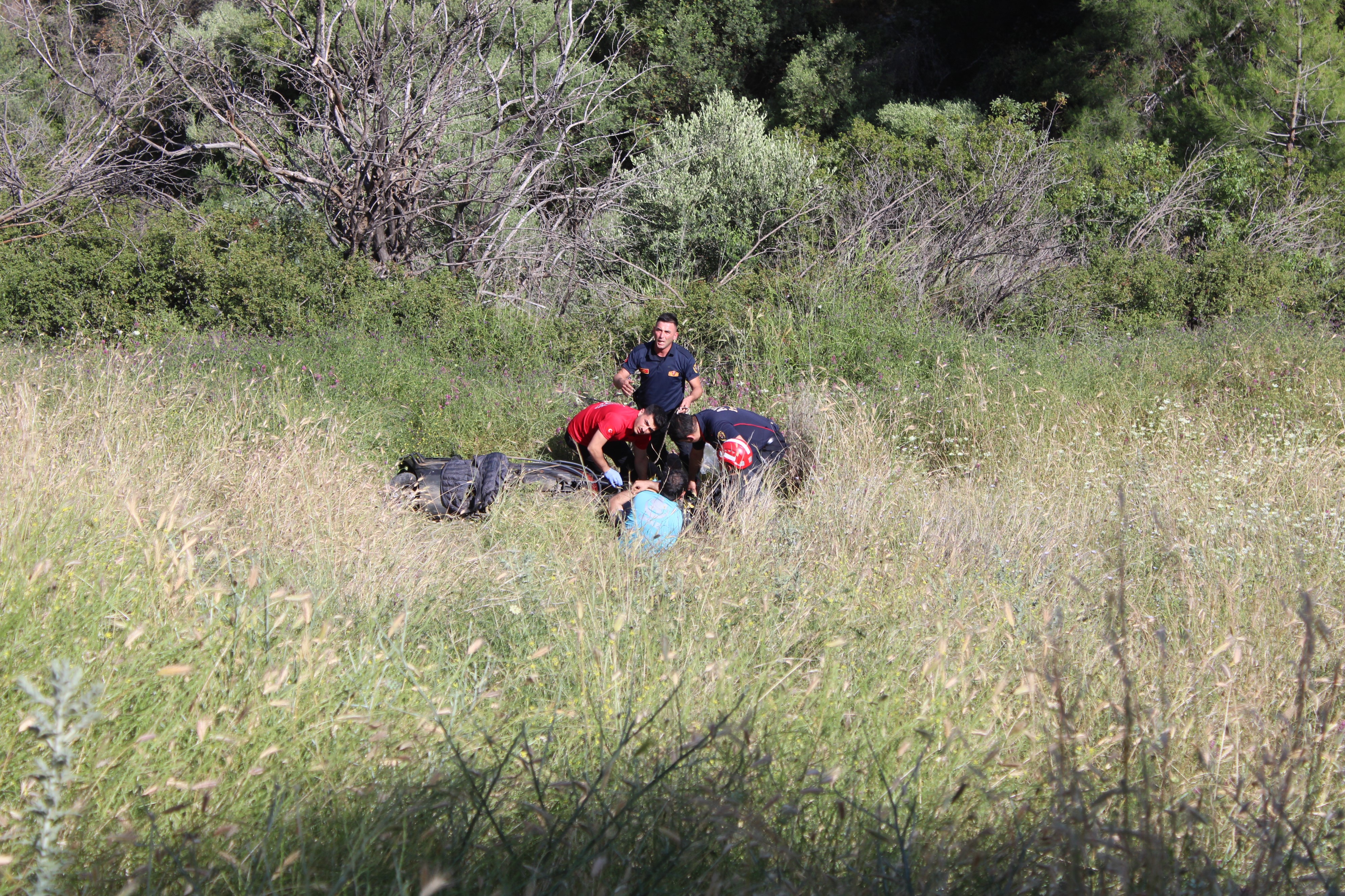 Aydın’da Ak Partili Başkan Uçurumdan Kurtarıldı (5)