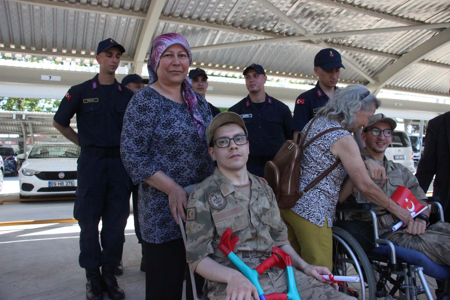 Aydın’da Engelli Bireyler Üniforma Giyerek Yemin Etti (11)