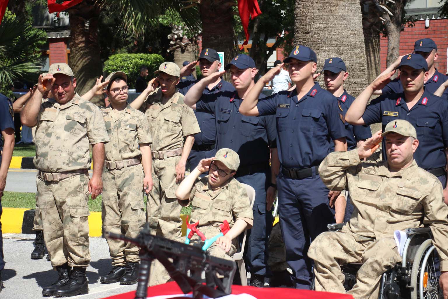 Aydın’da Engelli Bireyler Üniforma Giyerek Yemin Etti (2)