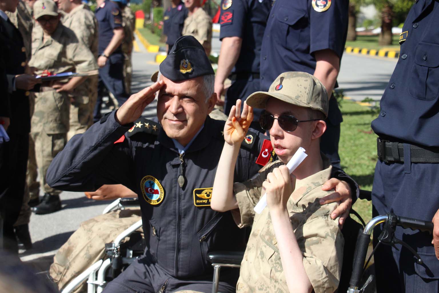 Aydın’da Engelli Bireyler Üniforma Giyerek Yemin Etti (8)