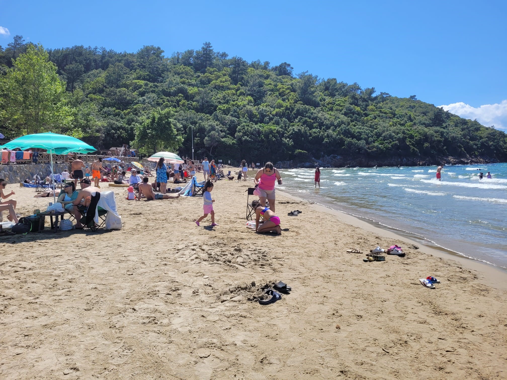 Aydın’da Güneşi Gören Sahile Koştu (4)