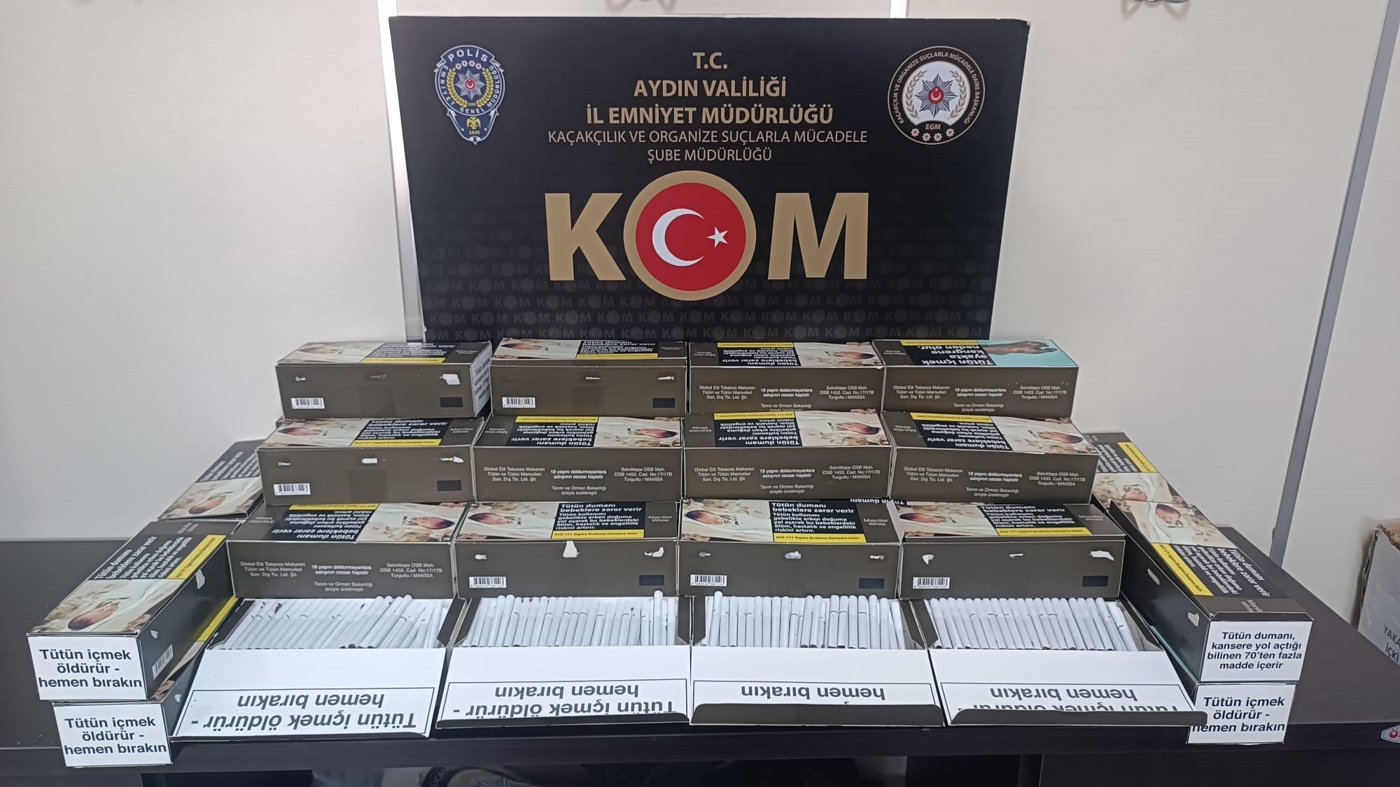 Aydın’da Kaçak Sigara Operasyonu-4