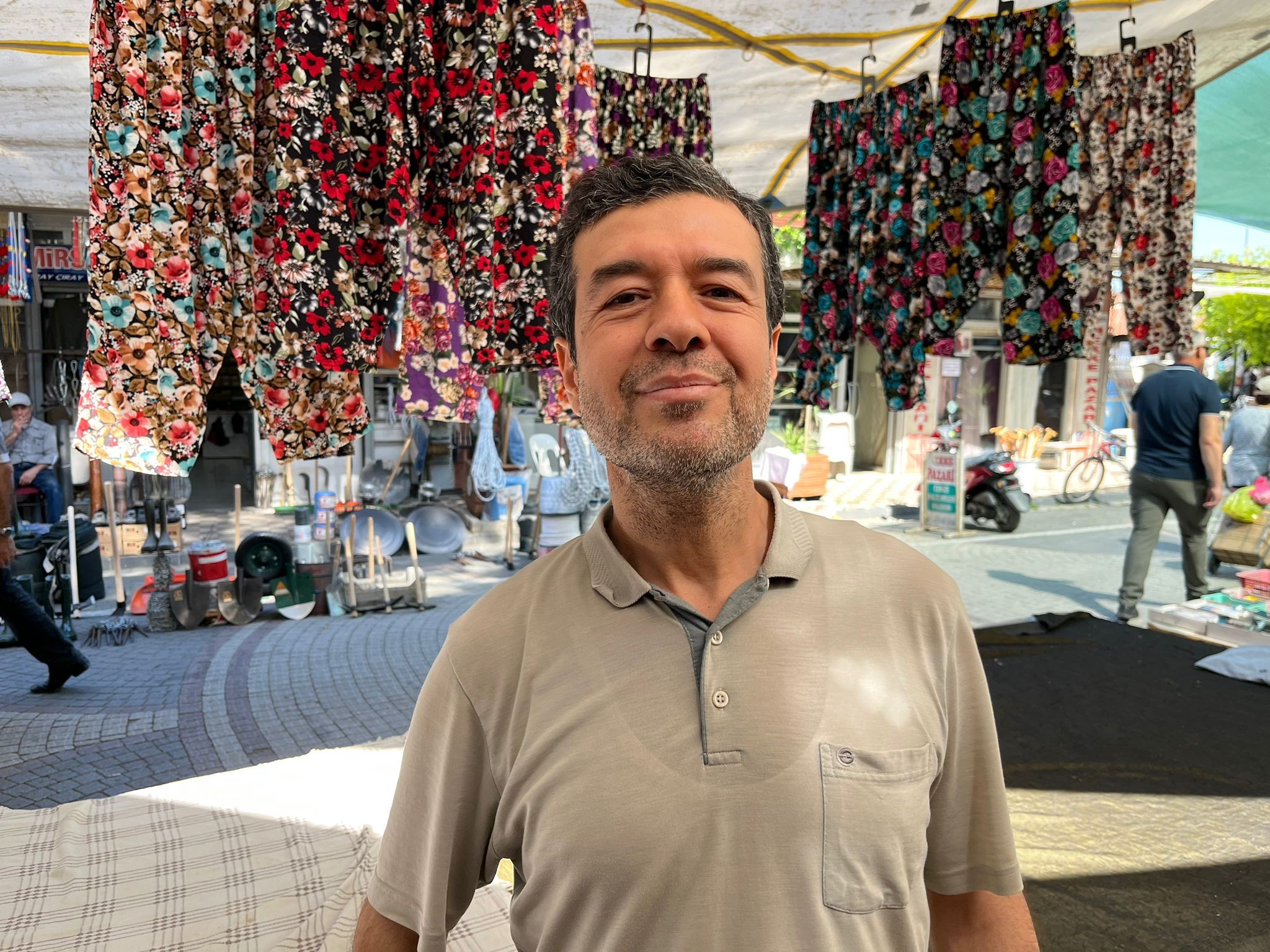 Aydın’da Pazar Çadırını Sardılar (2)