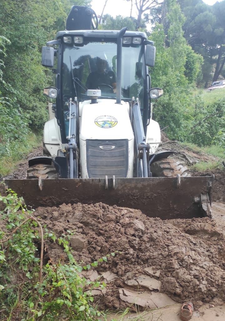 Aydın’da Toprak Kayması (3)