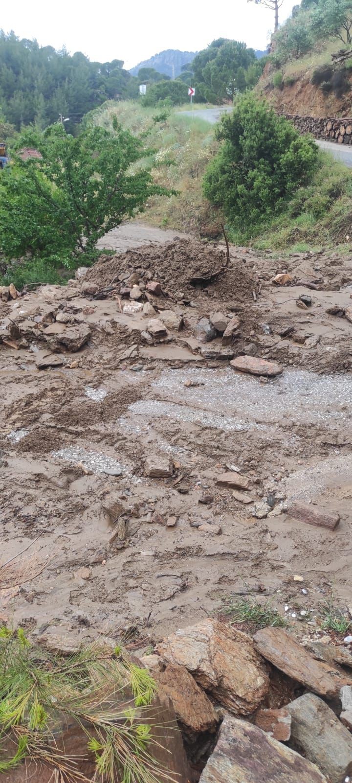 Aydın’da Toprak Kayması (5)