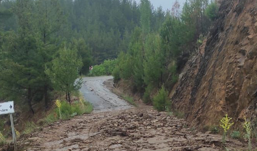 Aydın’da Toprak Kayması