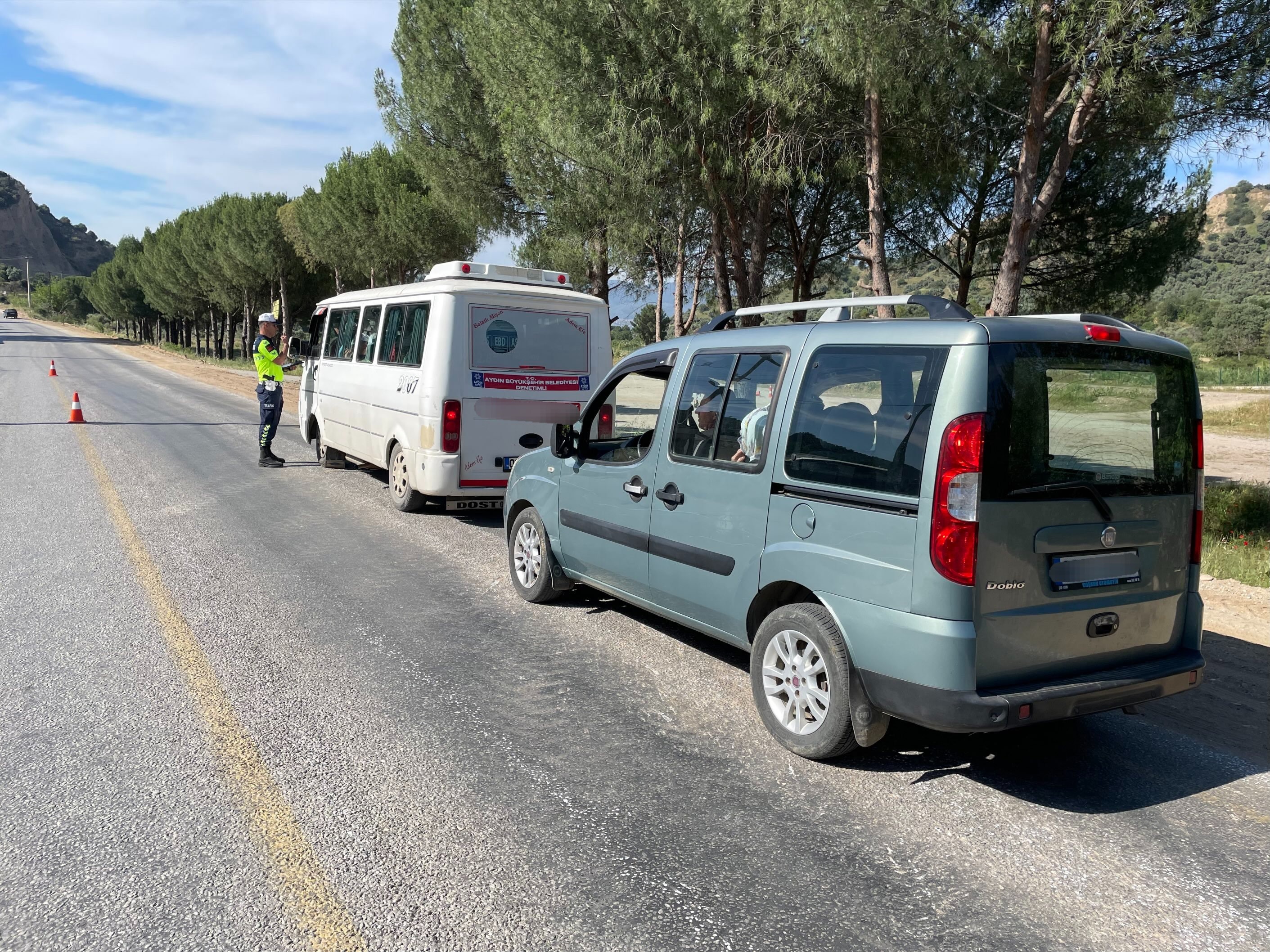 Aydın’ın O Noktasında Jandarma Çevirme Yaptı, Ceza Kesildi