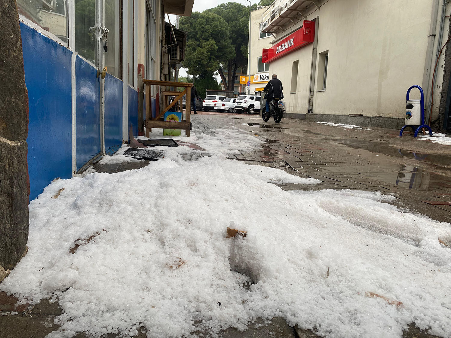 Dolu Yağışı Etkili Oldu (5)