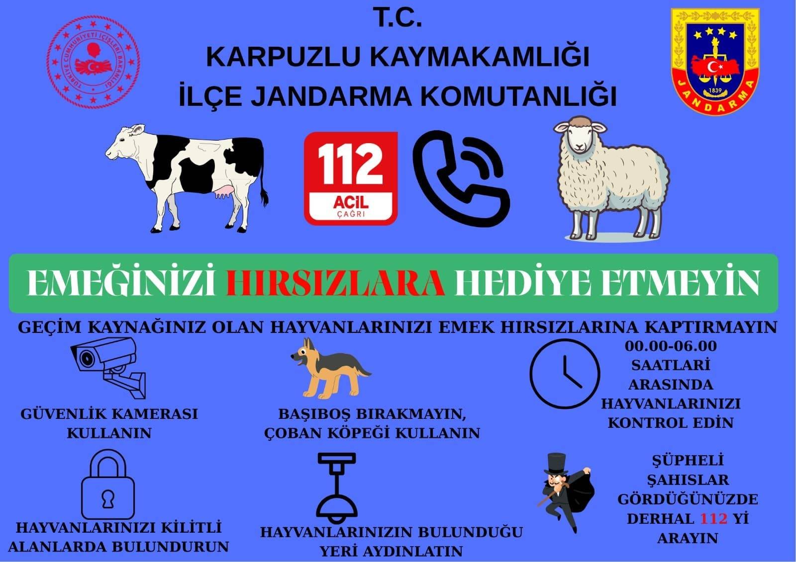 Jandarmadan Aydın’a Kurban Bayramı Öncesi Önemli Uyarı (3)
