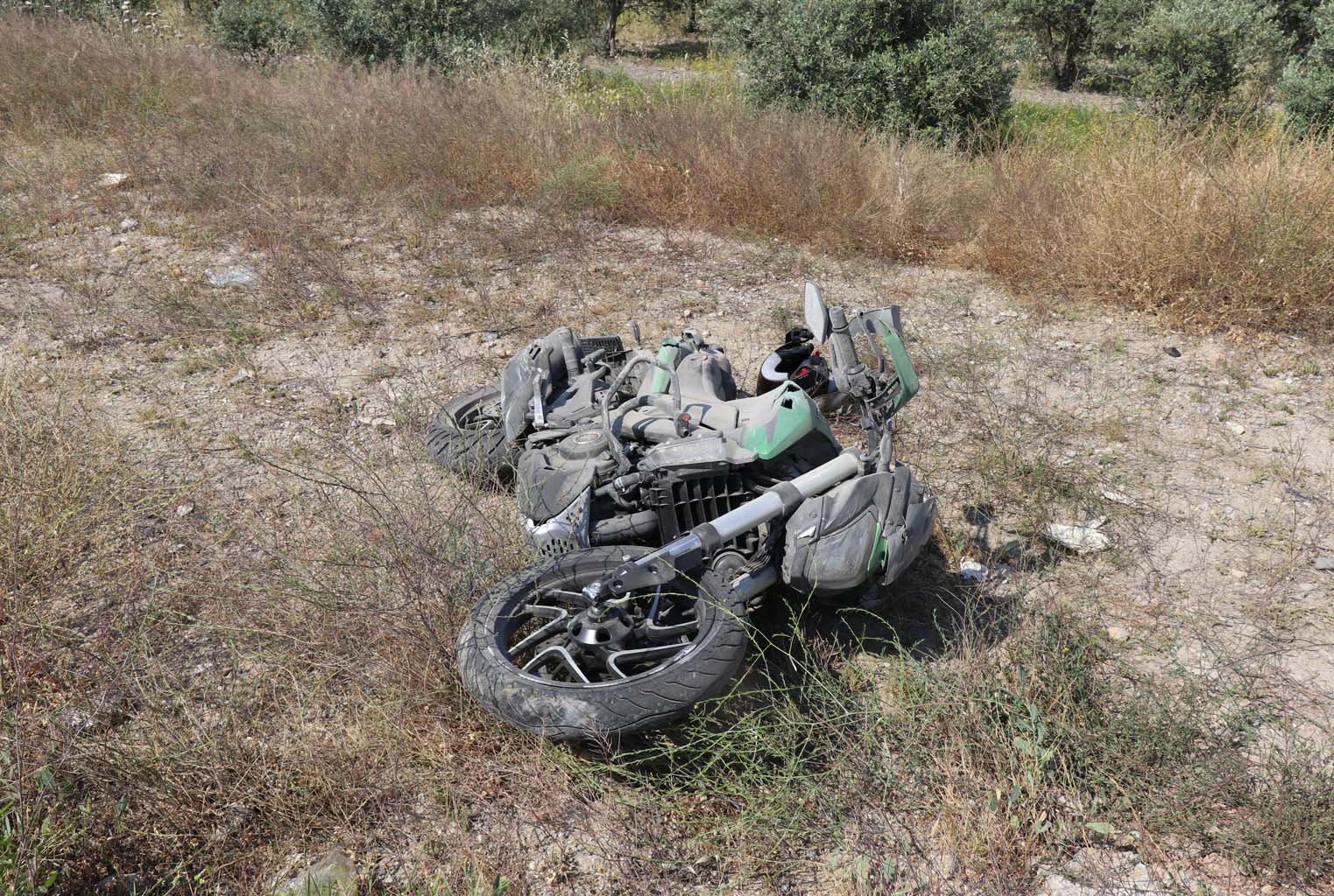 Kaldırıma Çarpıktan Sonra 30 Metre Savruldu (6)