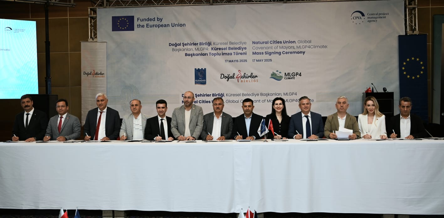 Küresel Belediye Baskanlari Imza Töreni 1