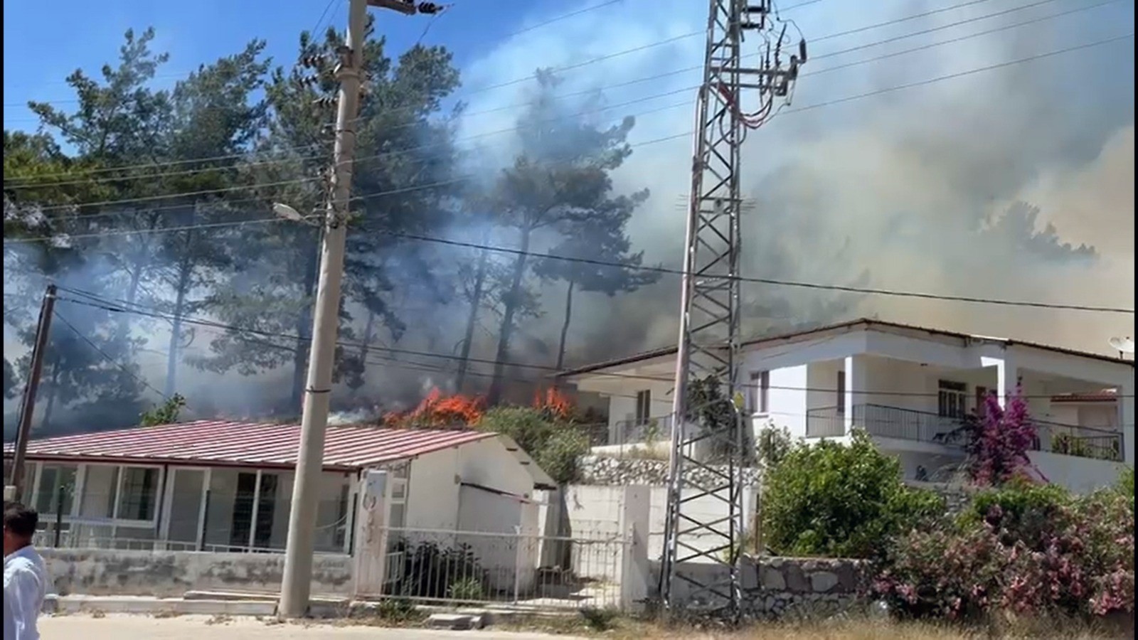 Marmaris’te Orman Yangını Çıktı (3)