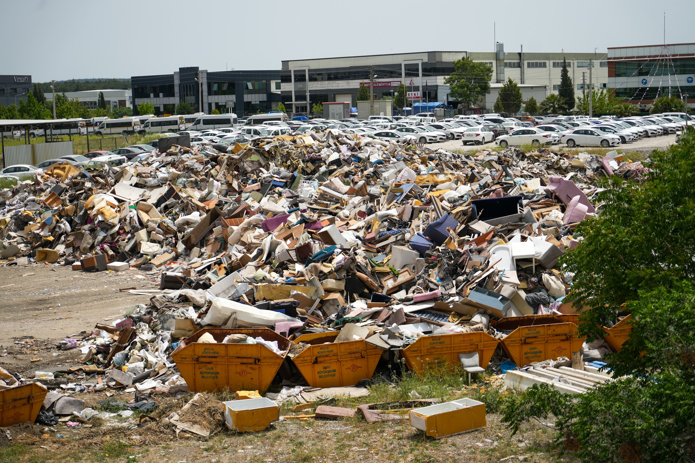 Şehrin Göbeğinde Açık Hava Çöp Alanı (2)