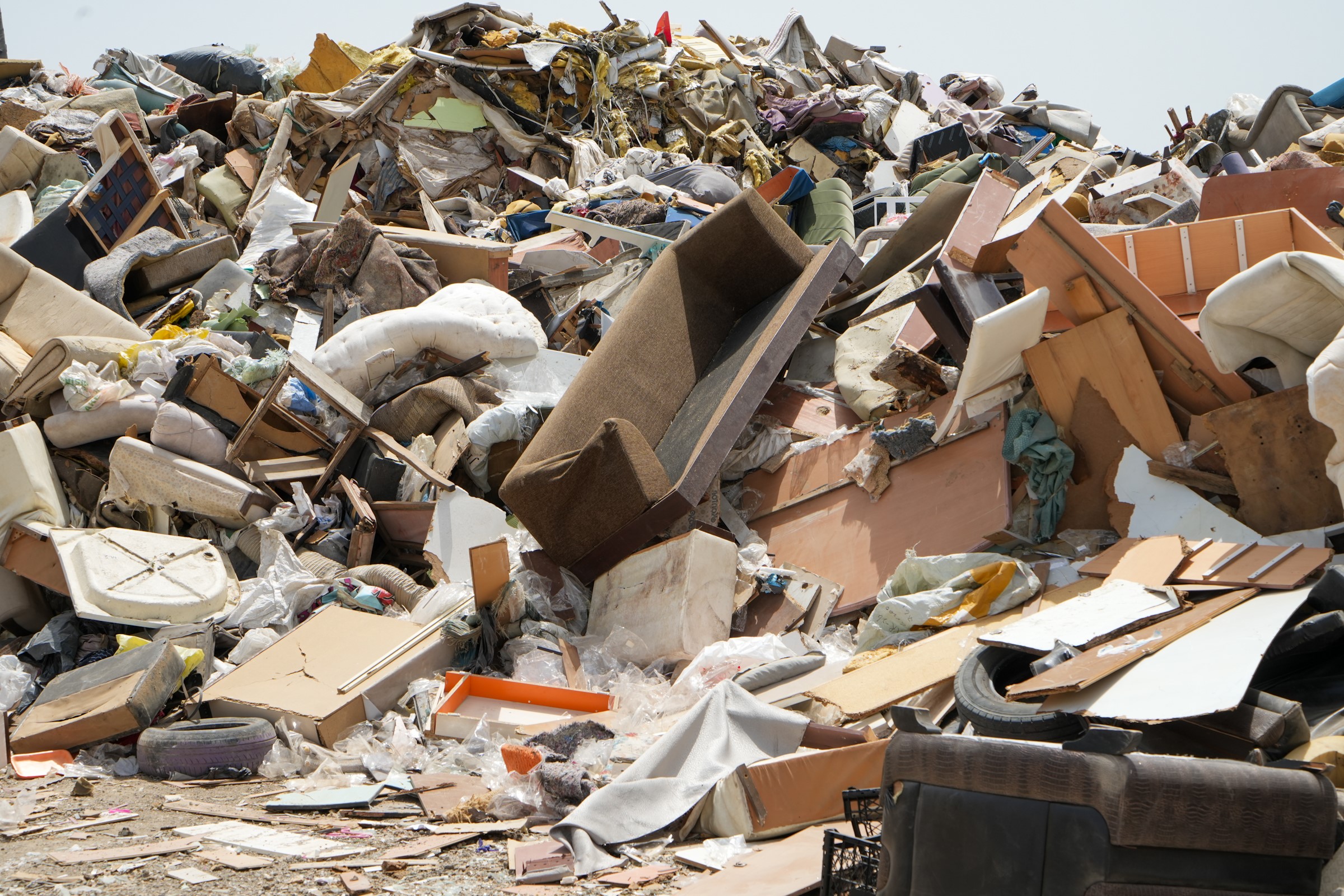 Şehrin Göbeğinde Açık Hava Çöp Alanı (5)