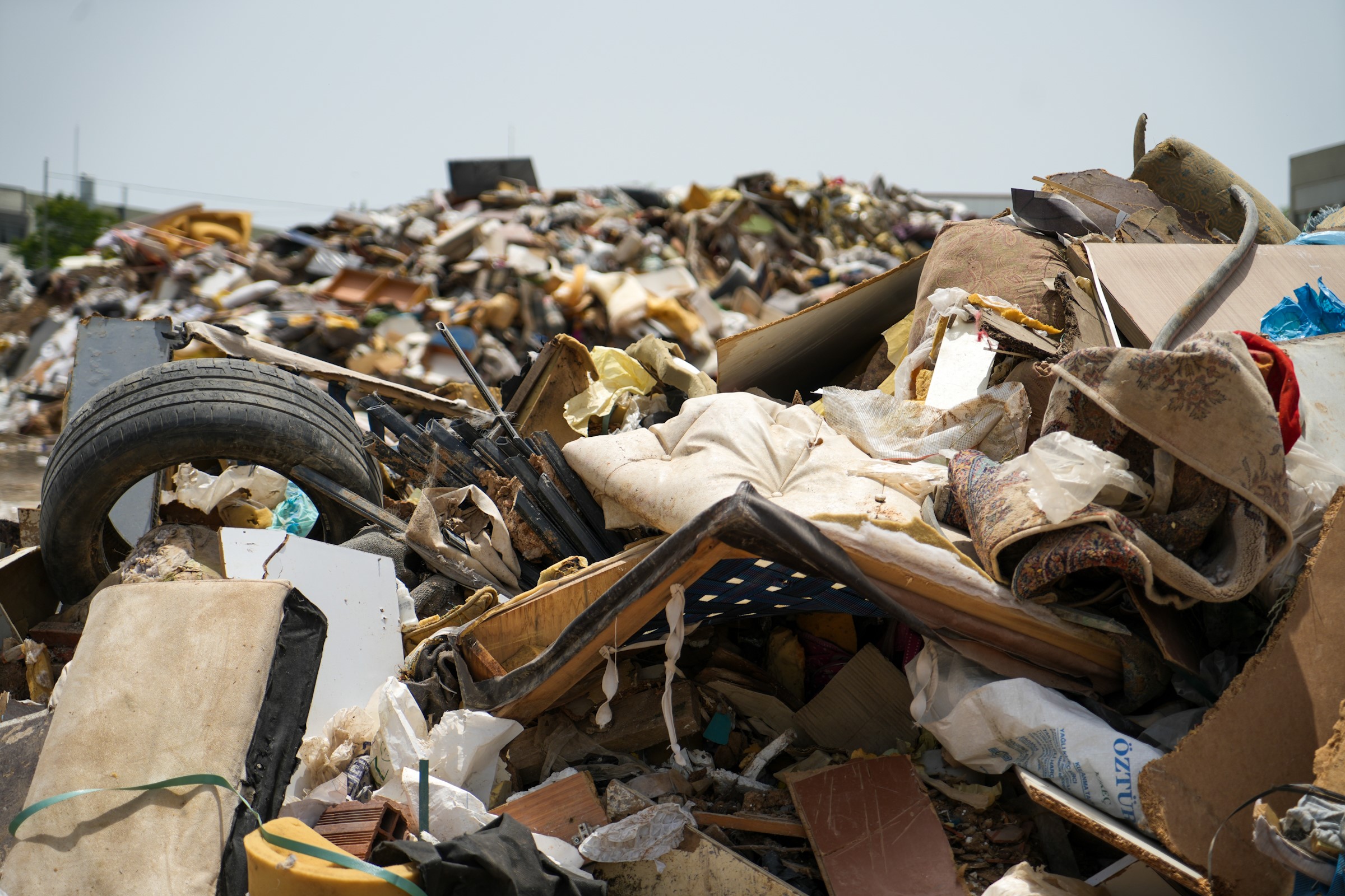Şehrin Göbeğinde Açık Hava Çöp Alanı