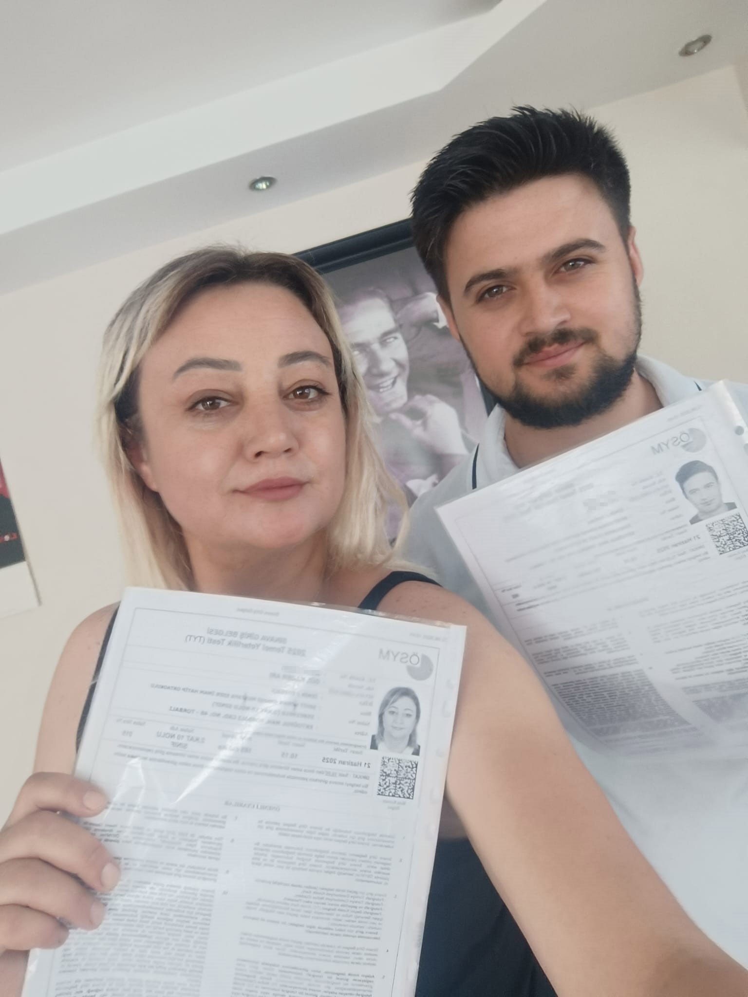 Anne Oğul Aynı Heyecanı Birlikte Paylaştı