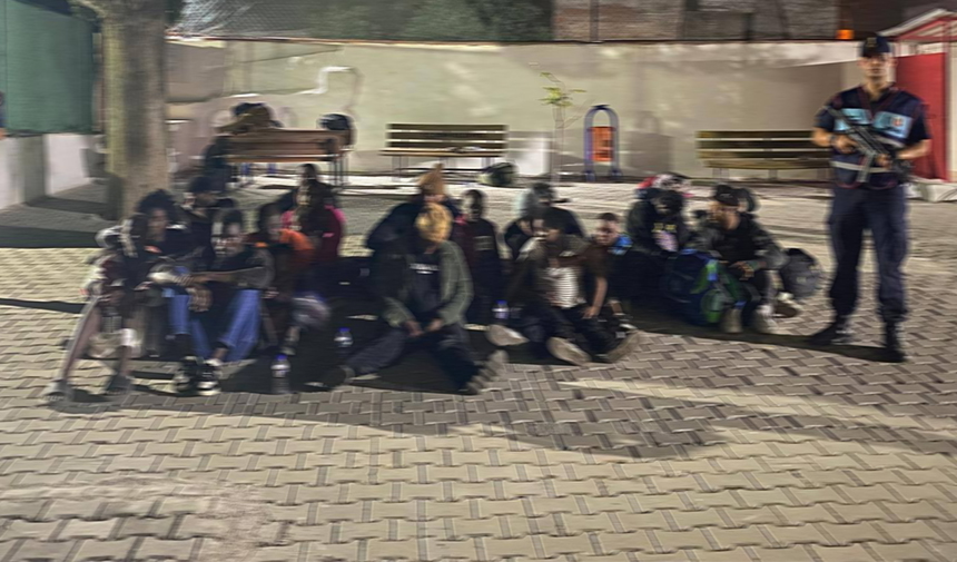 Aydın’da Çok Sayıda Kadın Ve Erkek Zeytinlikte Yakalandı (2)