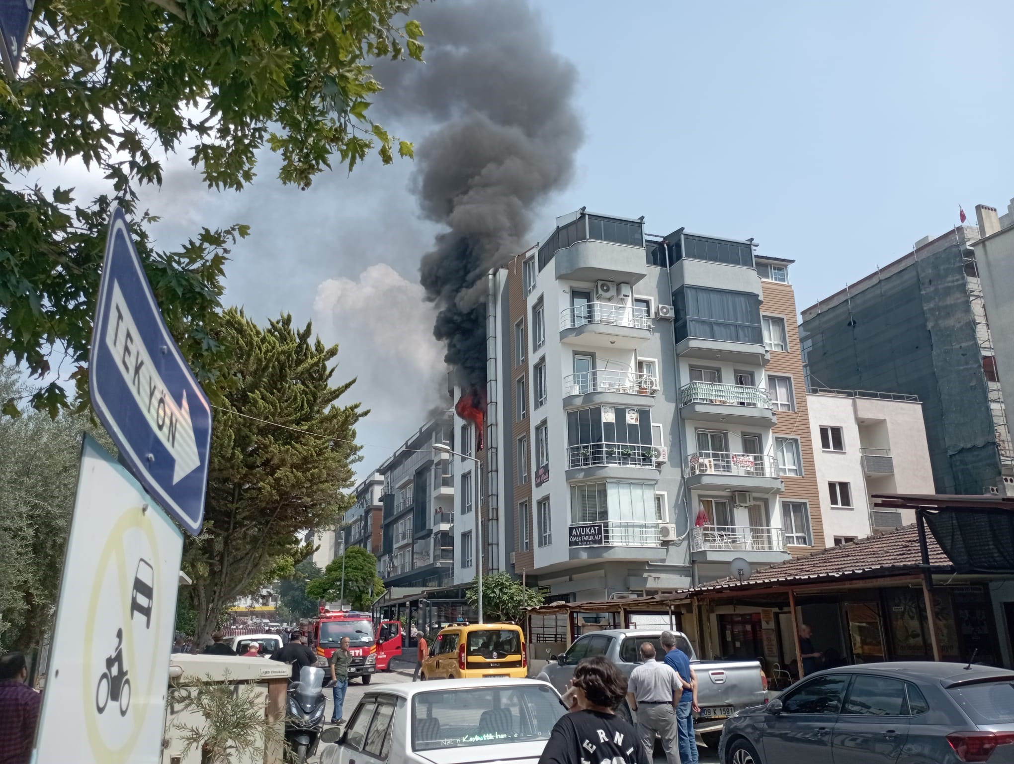 Aydın’da Korku Dolu Anlar (7)