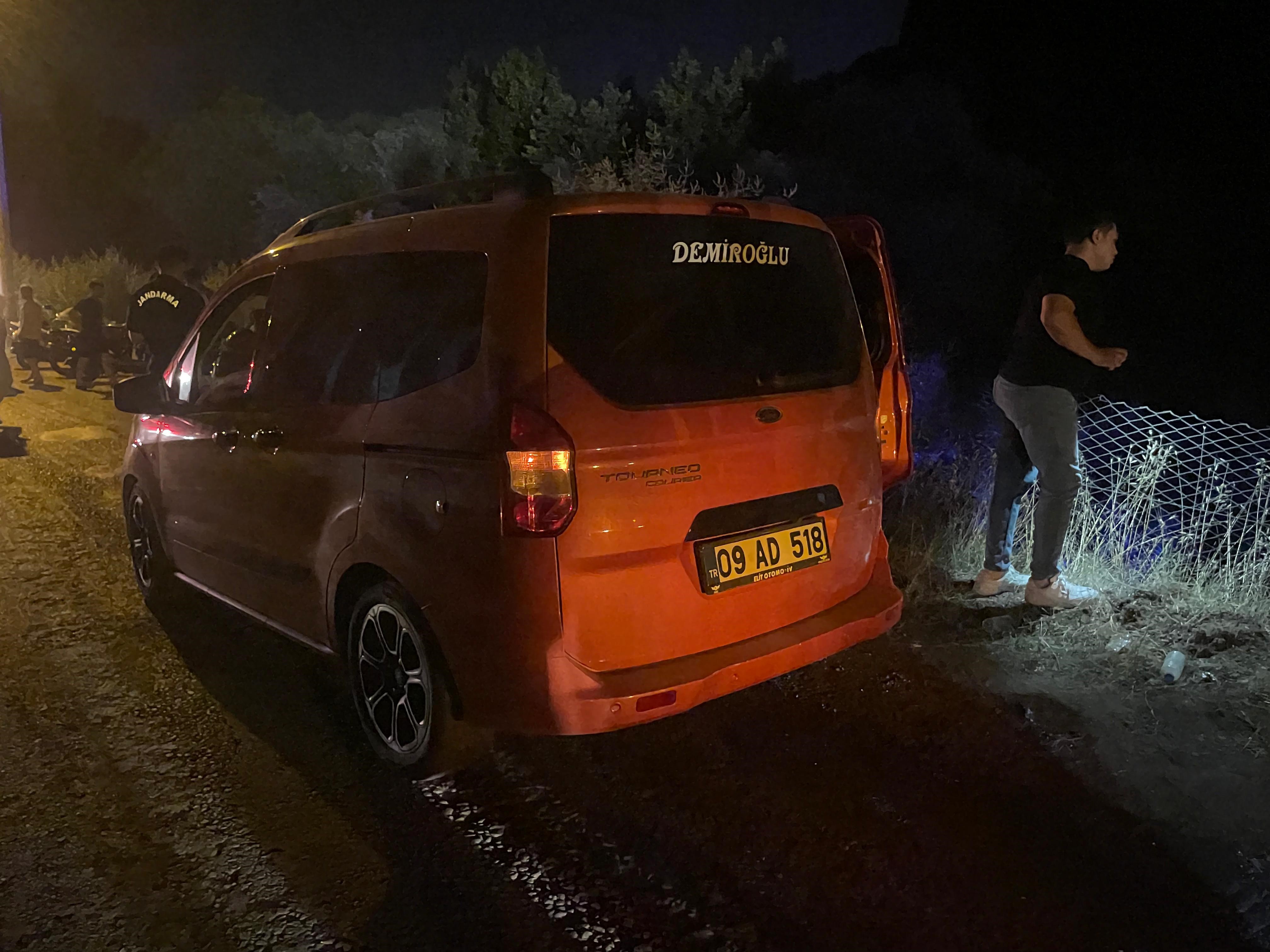 Aydın’da Motosikletiyle Uçurumdan Uçtu (3)