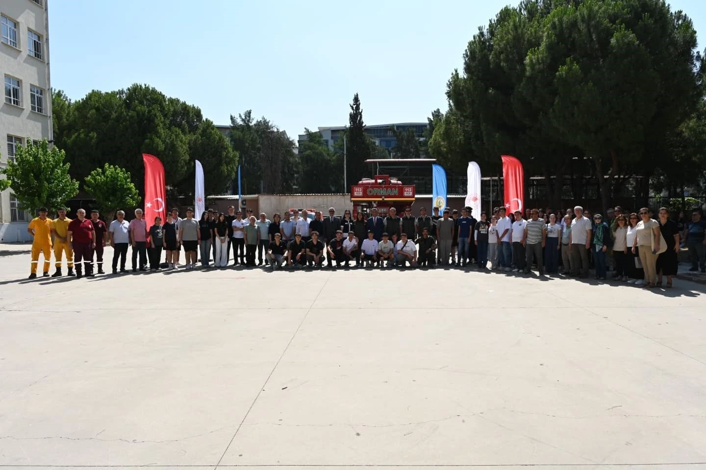 Aydın'da Öğrencilere Orman Yangını Eğitimi Verildi (3)