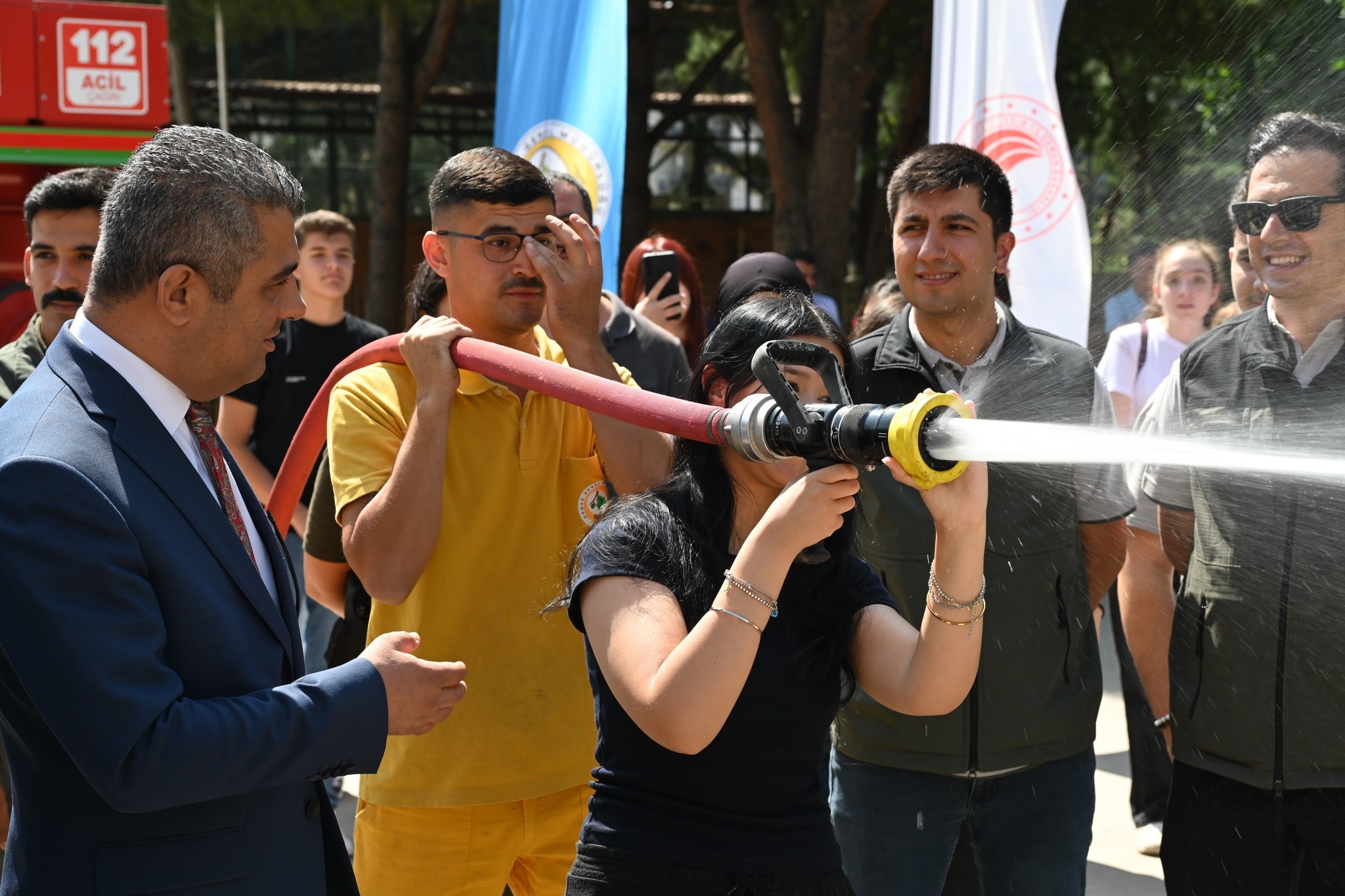 Aydın'da Öğrencilere Orman Yangını Eğitimi Verildi (4)