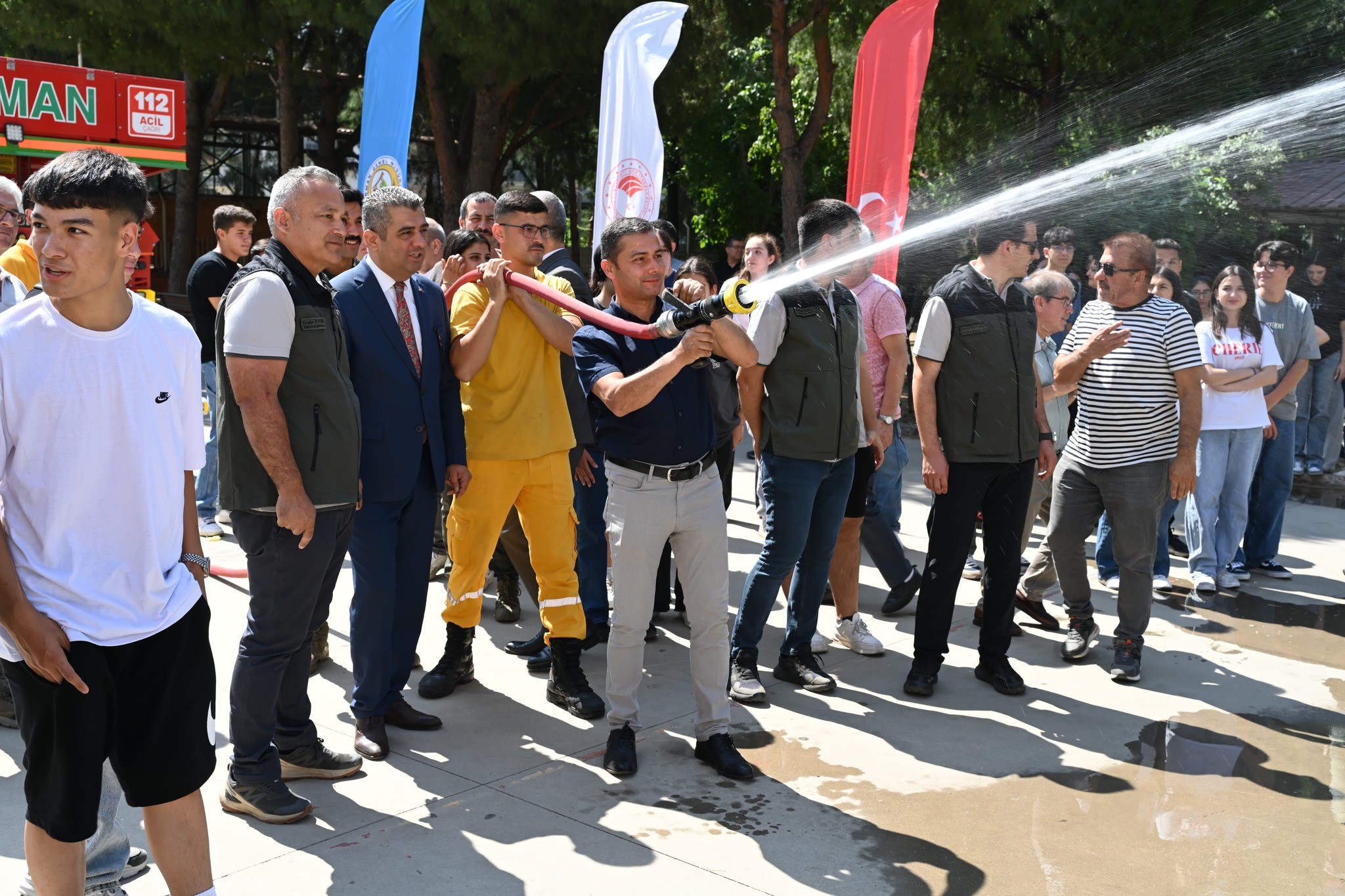 Aydın'da Öğrencilere Orman Yangını Eğitimi Verildi (6)