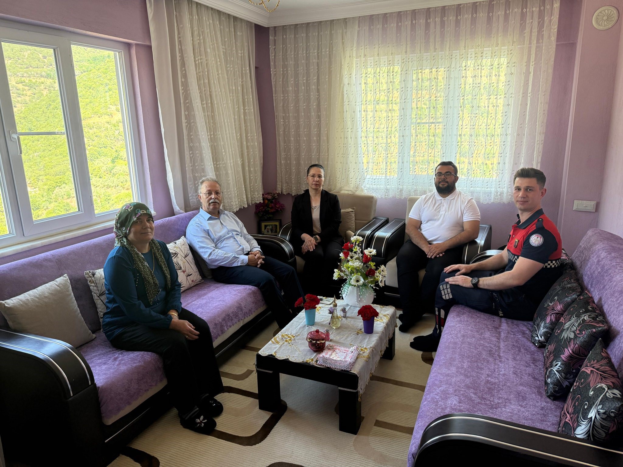 Aydın’da Şehit Ailelerine Bayram Ziyareti (3)