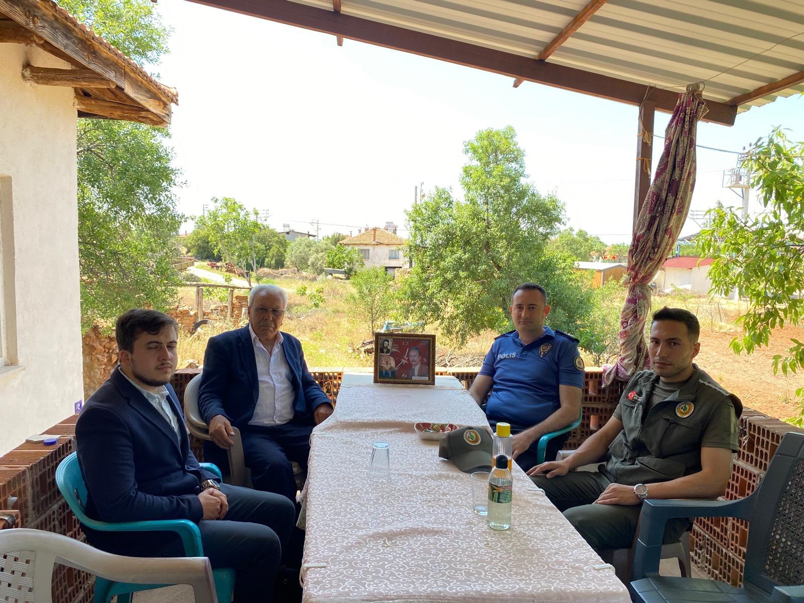 Aydın’da Şehit Ailelerine Bayram Ziyareti (5)