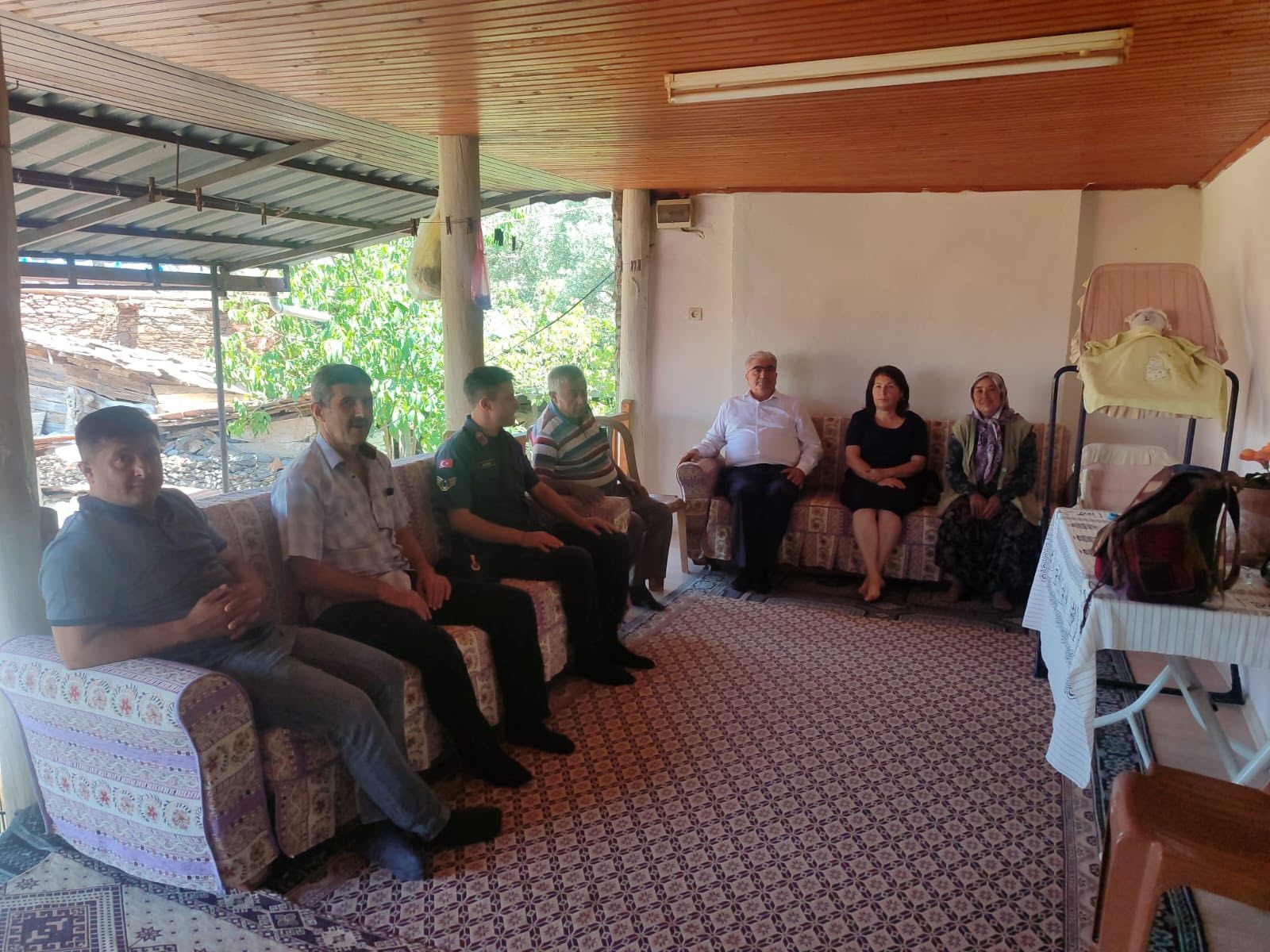 Aydın’da Şehit Ailelerine Bayram Ziyareti