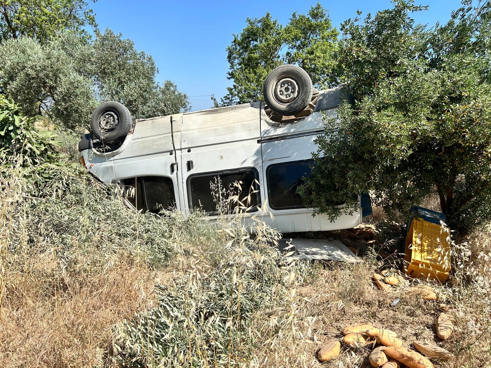 Aydın’da Ticari Araç Zeytinliğe Devrildi, 37 Yaşındaki Fatih Er Vefat Etti (2)