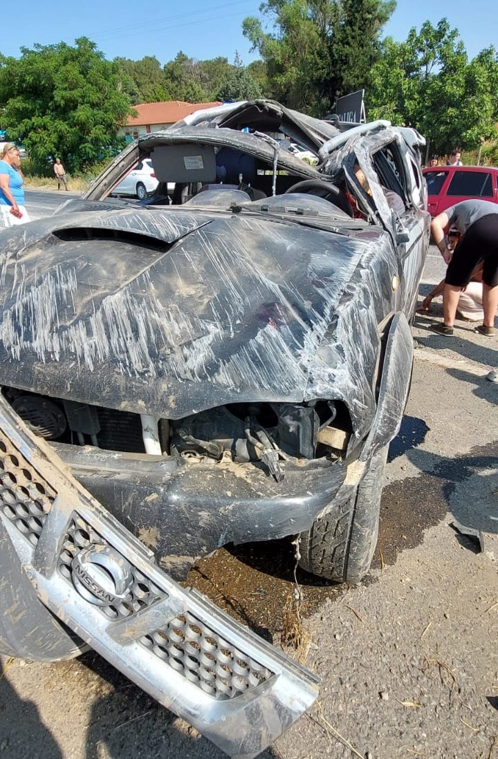 Aydın’dan Yola Çıkmıştı.. Feci Kazada 1 Kişi Hayatını Kaybetti, 2 Kişi Yaralı (2)