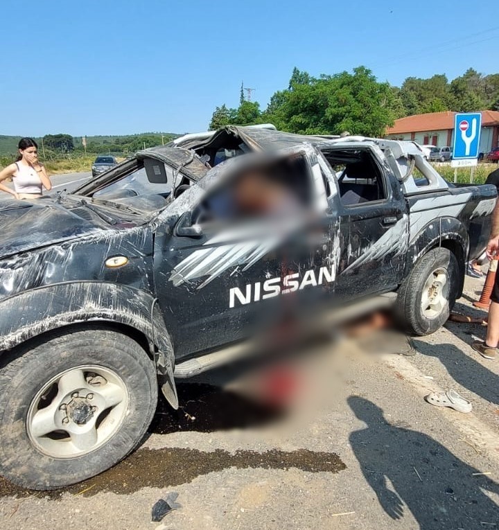 Aydın’dan Yola Çıkmıştı.. Feci Kazada 1 Kişi Hayatını Kaybetti, 2 Kişi Yaralı