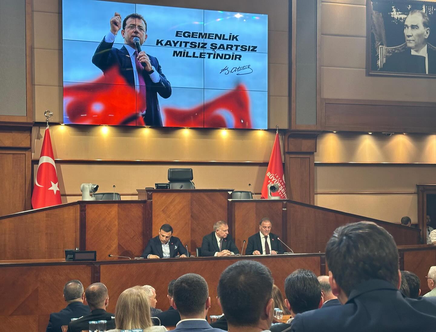 Başkan Ömer Günel’den Ekrem İmamoğlu'na Destek Mesajı