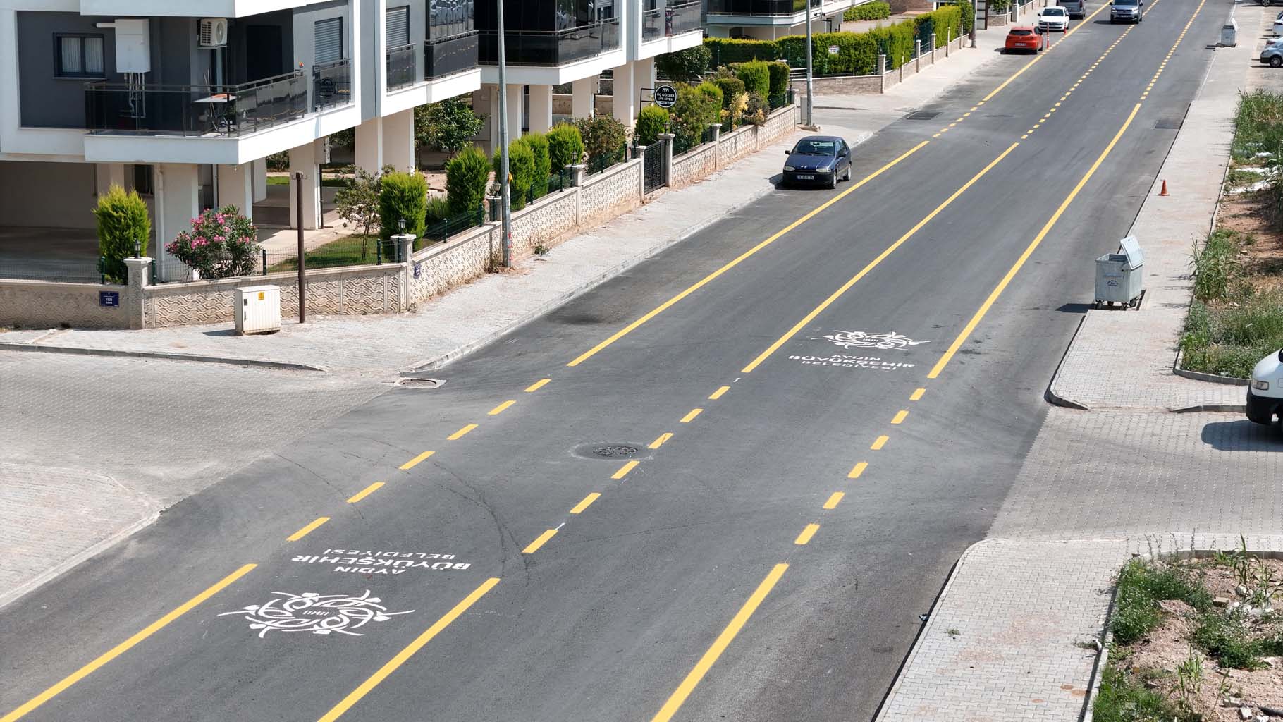 Efeler Zeybek Mahallesi’nde Yol Çalışmaları Tamamlandı