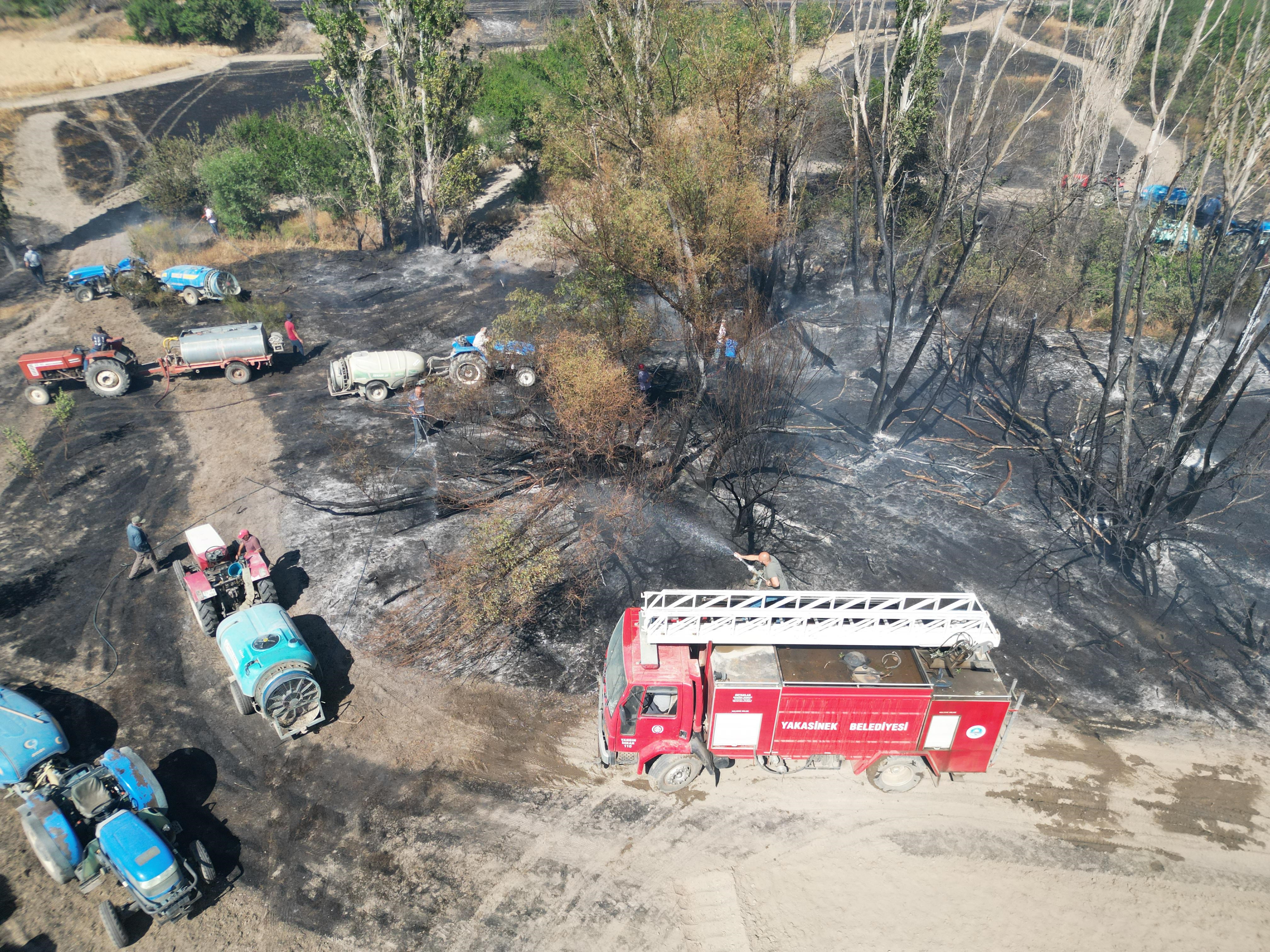 Tarım Arazileri Yanıyor
