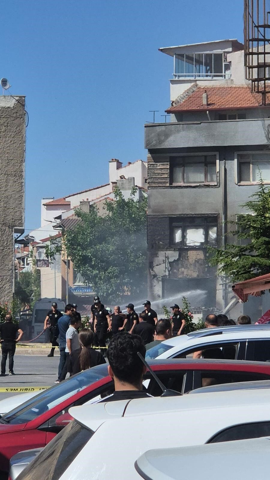 Tüp Bayisinde Patlama.. Büyük Panik Yaşandı