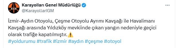 Aydın İzmir Otoyolu Kapatıldı (3)