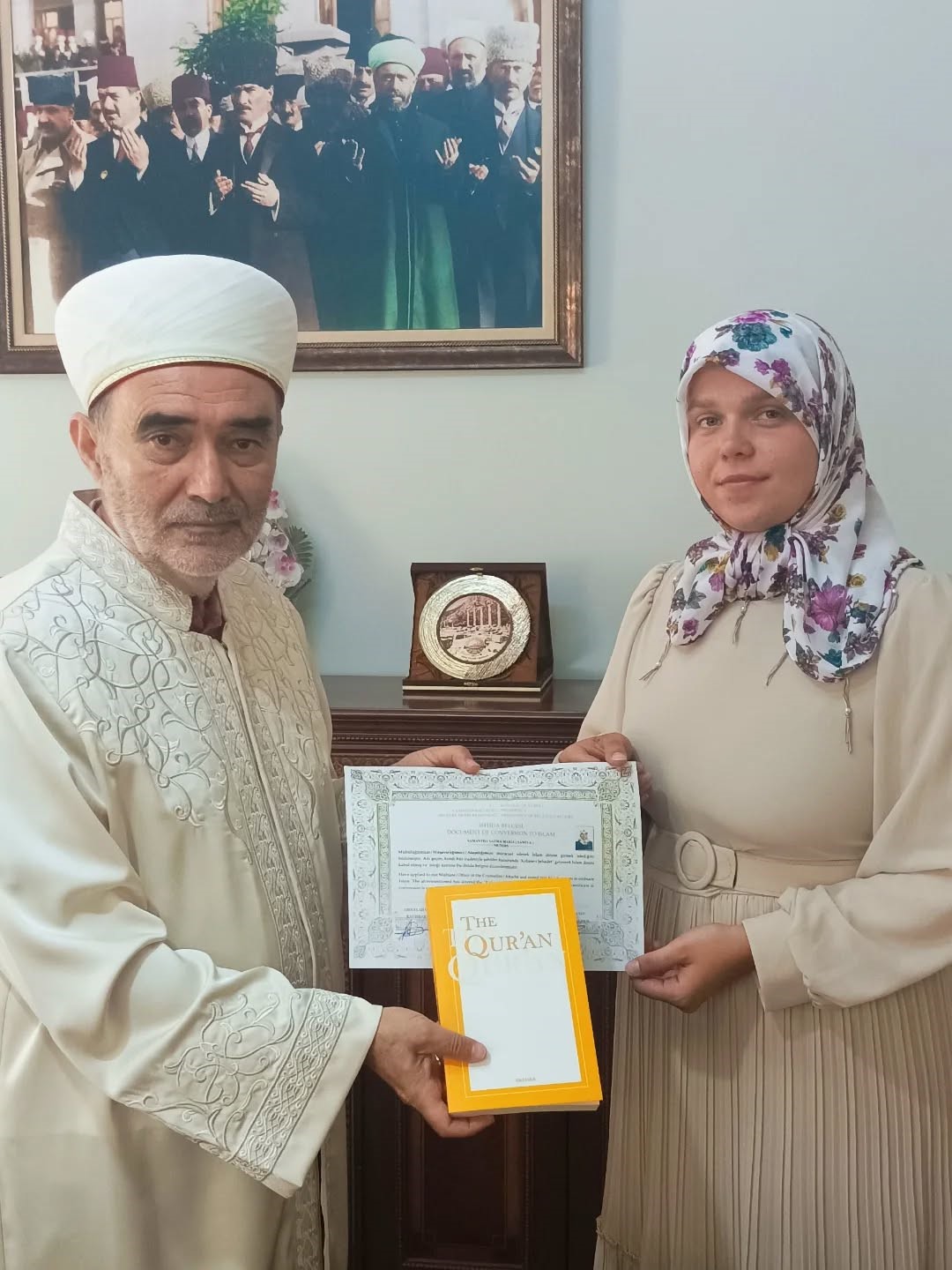 Aydın’da Müslüman Oldu