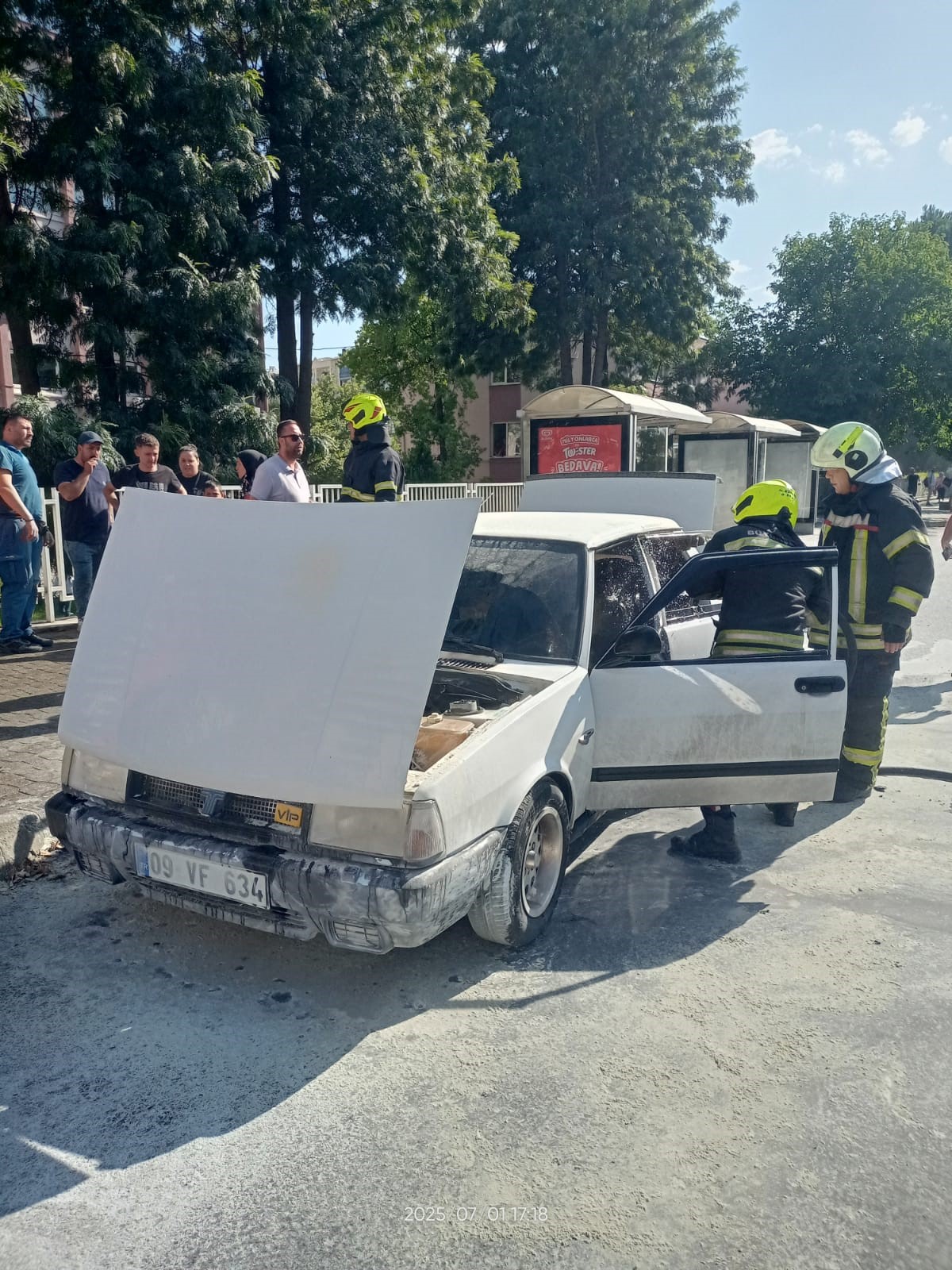 Aydın’da Otomobil Satın Aldı, 1 Saat Sonra Küle Döndü