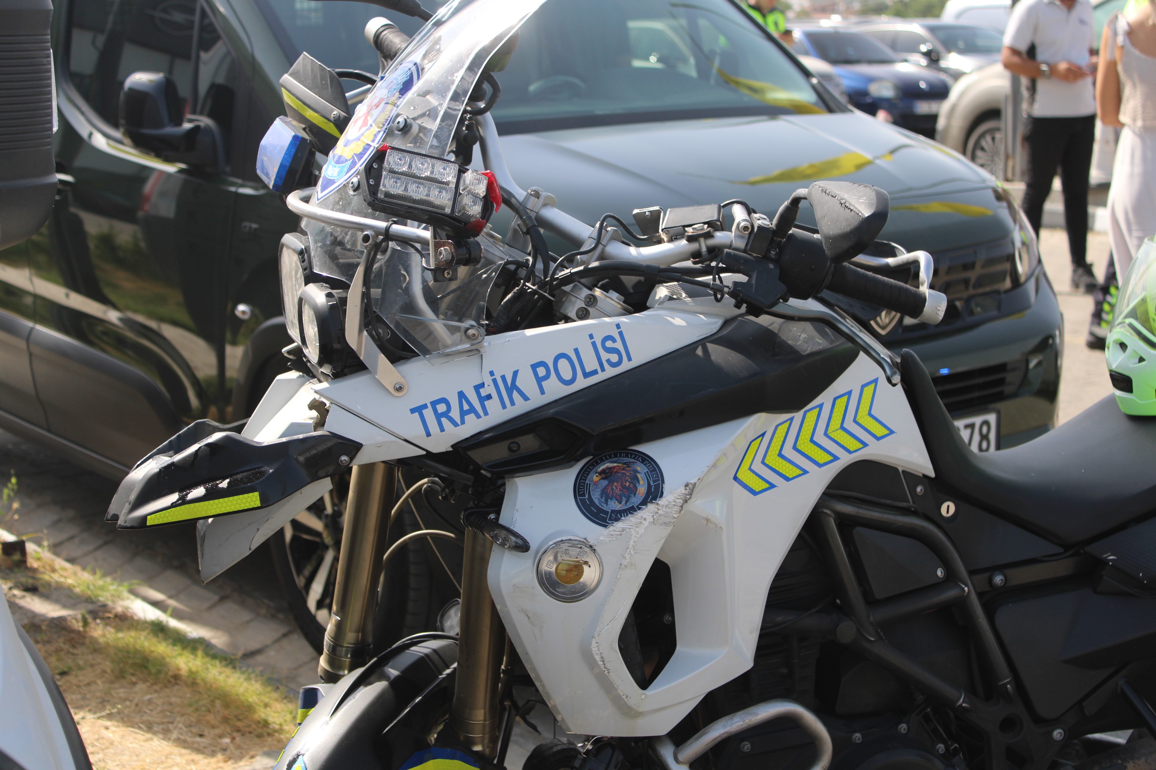 Aydın’da Trafik Kazası.. Polis Memuru Yaralı